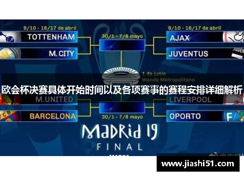 欧会杯决赛具体开始时间以及各项赛事的赛程安排详细解析