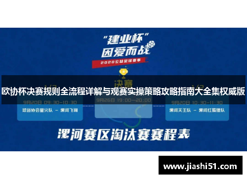欧协杯决赛规则全流程详解与观赛实操策略攻略指南大全集权威版